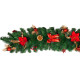 MagicHome Christmas decoration, garland, red, 200 cm MagicHome Christmas decoration, garland, red, 200 cm