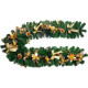 MagicHome Christmas decoration, garland, gold, 200 cm MagicHome Christmas decoration, garland, gold, 200 cm