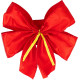 MagicHome Ziemassvētku rotājums, Bowknot, sarkans, bumba. 2gab, 13 x 16 cm MagicHome Ziemassvētku rotājums, Bowknot, sarkans, bumba. 2gab, 13 x 16 cm