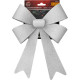 MagicHome Ziemassvētku rotājums, Bowknot, Sudrabs, 38 x 30 cm MagicHome Ziemassvētku rotājums, Bowknot, Sudrabs, 38 x 30 cm