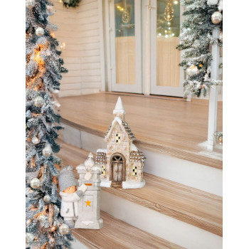 MagicHome Christmas Decoration, Baby Boy with Mailbox, LED, 14.5x22.5x39 cm MagicHome Christmas Decoration, Baby Boy with Mailbox, LED, 14.5x22.5x39 cm