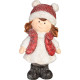 MagicHome Christmas Decoration, Girl, 5.5x9x15.5 cm MagicHome Christmas Decoration, Girl, 5.5x9x15.5 cm