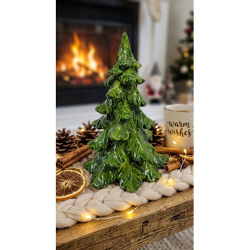 MagicHome Christmas Decoration, Tree, 10.5x11x15 cm MagicHome Christmas Decoration, Tree, 10.5x11x15 cm