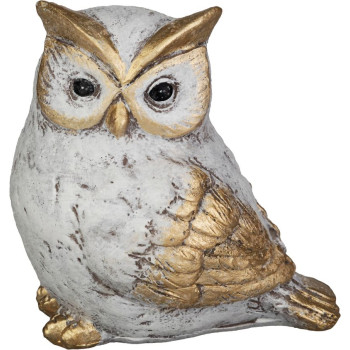 MagicHome Christmas Decoration, Owl, 7x9x9.5 cm