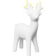 MagicHome Christmas Decoration, Deer, 4.7x8.8x13.5 cm MagicHome Christmas Decoration, Deer, 4.7x8.8x13.5 cm