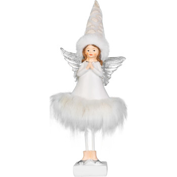 MagicHome Christmas decoration, Angel, 4.5x11x15 cm