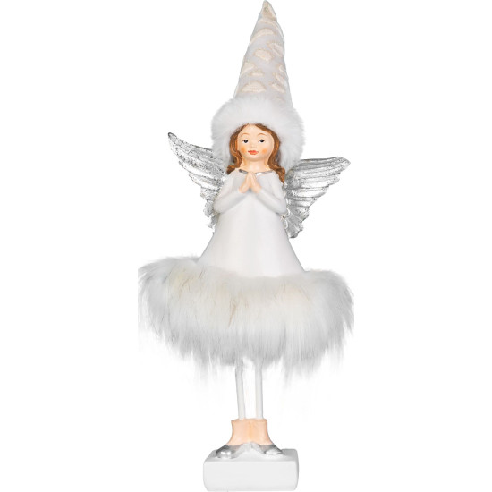 MagicHome Ziemassvētku rotājums, eņģelis, 4.5x11x15cm