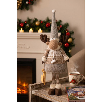 Украшение MagicHome Christmas, Северный олень, Девочка, 13x21x53 см Украшение MagicHome Christmas, Северный олень, Девочка, 13x21x53 см