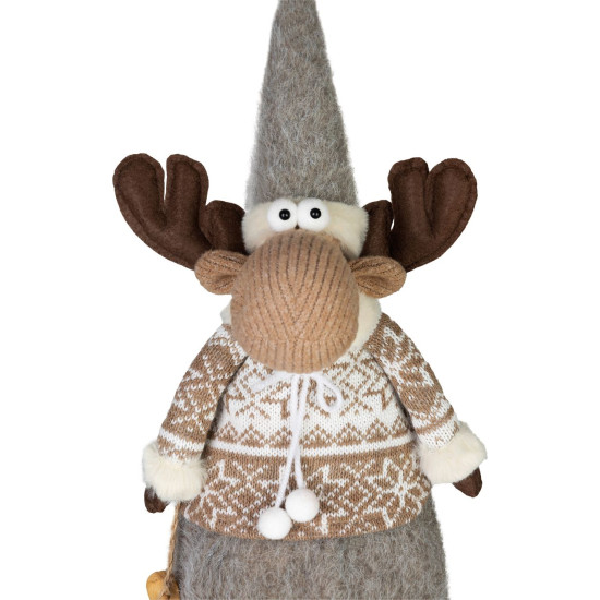 Украшение MagicHome Christmas, Северный олень, Девочка, 13x21x53 см Украшение MagicHome Christmas, Северный олень, Девочка, 13x21x53 см