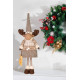 Украшение MagicHome Christmas, Северный олень, Девочка, 13x21x53 см Украшение MagicHome Christmas, Северный олень, Девочка, 13x21x53 см