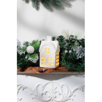 MagicHome Christmas decoration, house, 7.3x8.7x15.3 cm MagicHome Christmas decoration, house, 7.3x8.7x15.3 cm