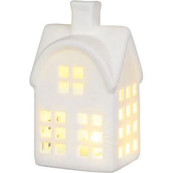 MagicHome Christmas decoration, house, 7.3x8.7x15.3 cm