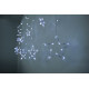 MagicHome Christmas Curtain Chain, 138x LED Cold White, with Stars, 230V, 8 Functions, Lighting, L-220x60/90 cm MagicHome Christmas Curtain Chain, 138x LED Cold White, with Stars, 230V, 8 Functions, Lighting, L-220x60/90 cm