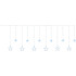 MagicHome Christmas Curtain Chain, 138x LED Cold White, with Stars, 230V, 8 Functions, Lighting, L-220x60/90 cm