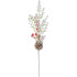 MagicHome Christmas twig, snowy, 46 cm