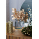 MagicHome Ziemassvētku zariņš, ar ogām, zelts, 27 cm