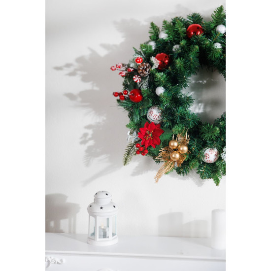 MagicHome Ziemassvētku zariņš, pāva spalvas, zelts, 22 cm MagicHome Ziemassvētku zariņš, pāva spalvas, zelts, 22 cm