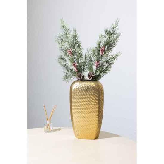 MagicHome Ziemassvētku zariņš, ar ogām, 65 cm
