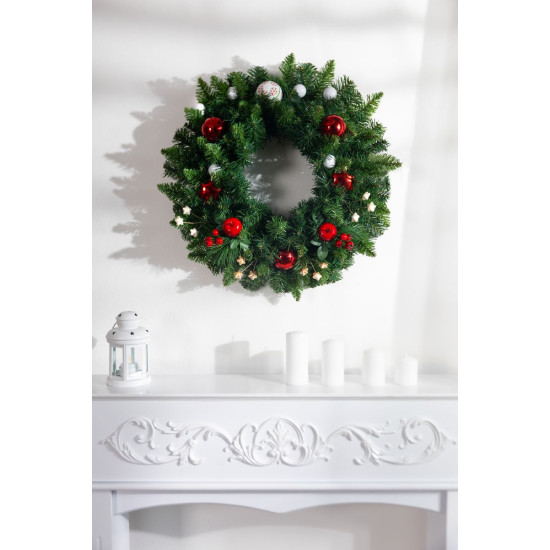 MagicHome Christmas, Stars, White, 8.5 cm