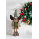 MagicHome Ziemassvētku rotājums, ziemeļbrieži, zēns, 22 x 14 x 53 cm MagicHome Ziemassvētku rotājums, ziemeļbrieži, zēns, 22 x 14 x 53 cm