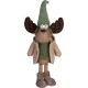 MagicHome Ziemassvētku rotājums, ziemeļbrieži, zēns, 22 x 14 x 53 cm MagicHome Ziemassvētku rotājums, ziemeļbrieži, zēns, 22 x 14 x 53 cm