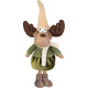 MagicHome Christmas Decoration, Reindeer, Girl, 22 x 14 x 53 cm