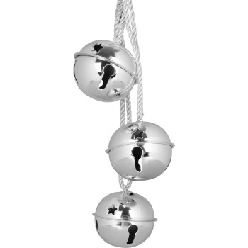 Decoration Doorbells, silver, 14x14x46 cm Decoration Doorbells, silver, 14x14x46 cm