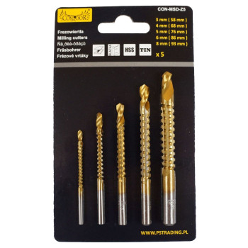 Сверла-фрезы 3-4-5-6-8мм