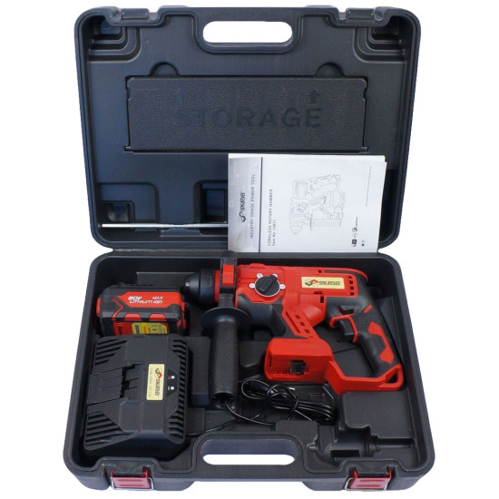 Cordless rotary hammer SDS+ set 20V