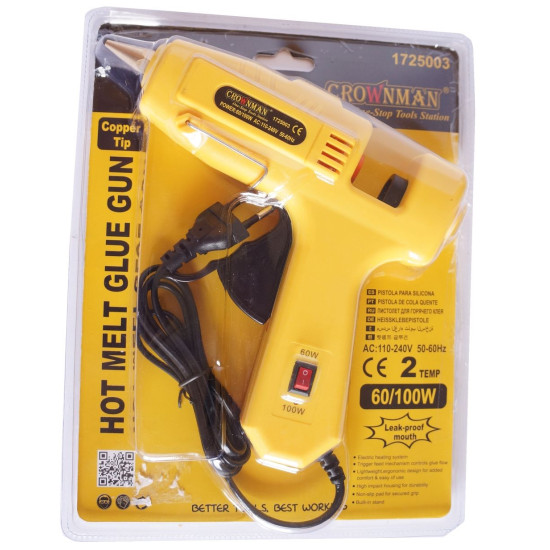 Пистолет горячей склейки 11 мм 240V