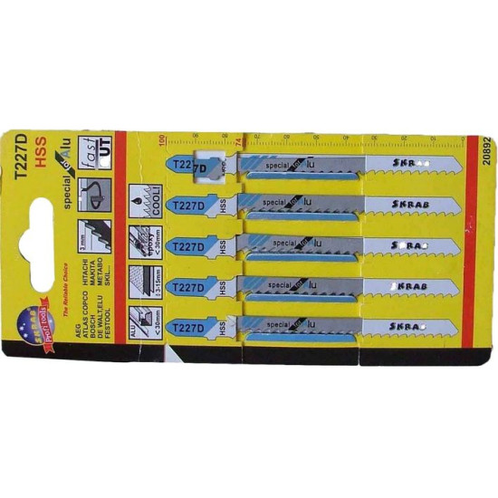 Asmeņi T227D 3mm alumīnijam Asmeņi T227D 3mm alumīnijam