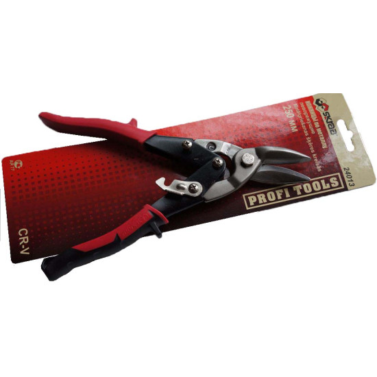 Aviation snip 10' left