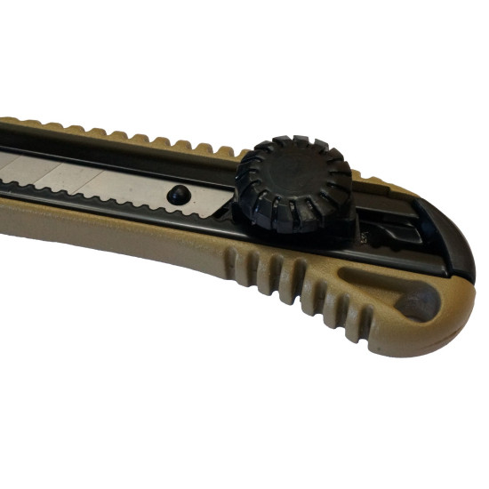 Нож 18мм с фиксат. металл.