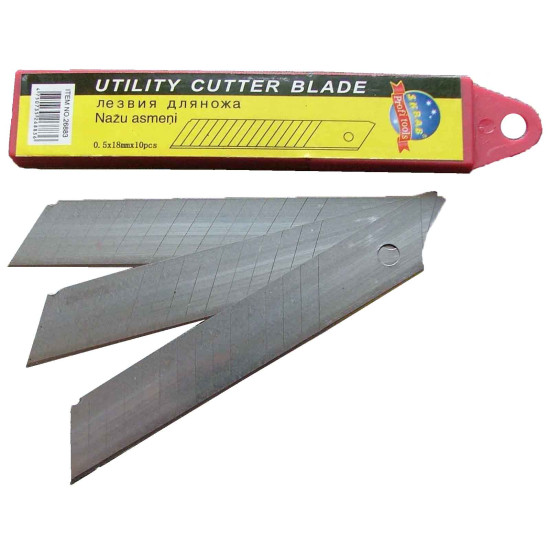 Лезвия выдвижные 10шт. 0.5mm
