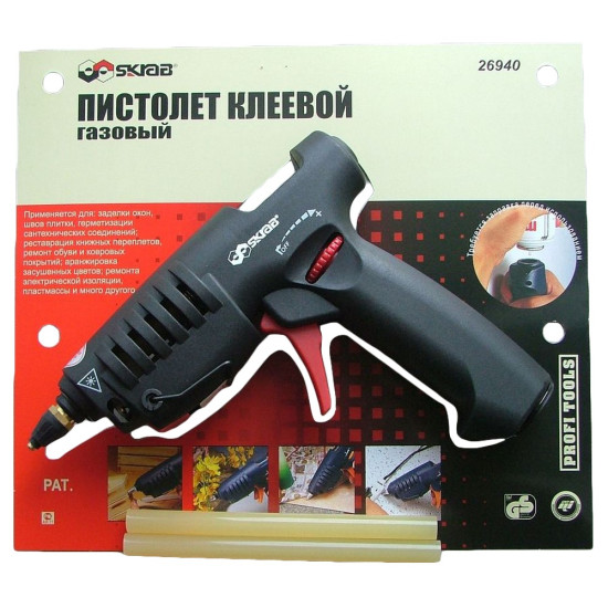 Пистолет клеевой газовый