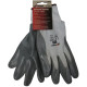 Gloves 10' polyester nitrile c.