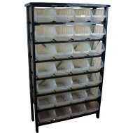 Стенд с ящичками 94x150x33 см