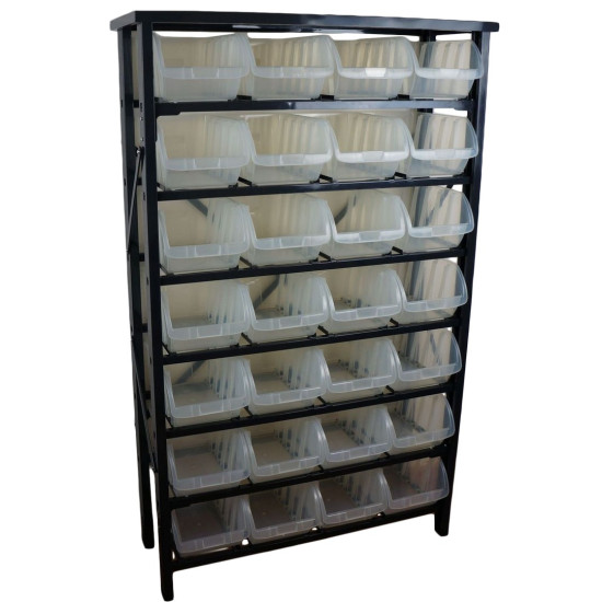 Стенд с ящичками 94x150x33 см