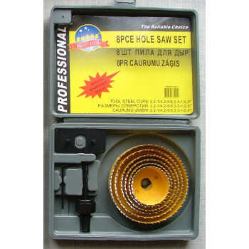 Caurumu zāģis 8pr. 2"-4"