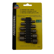 Socket bits 4-13mm