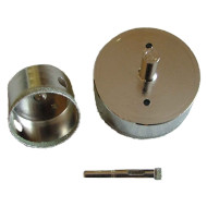 Diamond plated hole saw 73mm