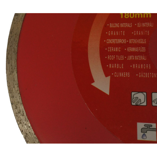 Диск мокрая резка А 180/25.4