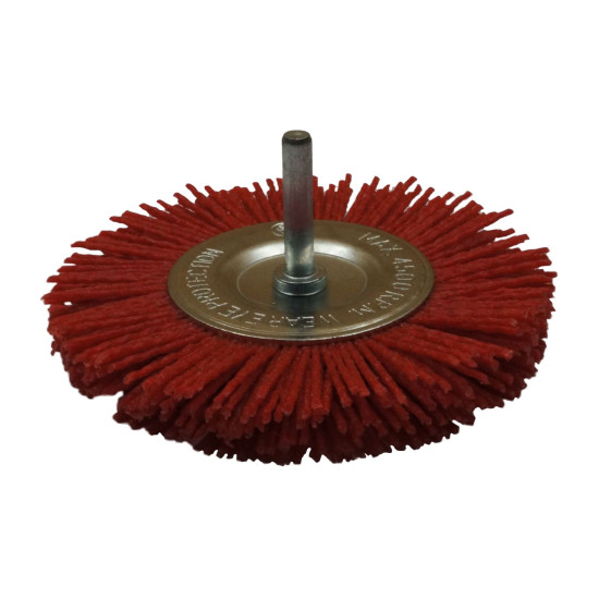 Щетка дисков. 100мм нейлон д/др