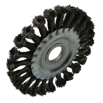 Щетка дисков. 125x22мм стальная Щетка дисков. 125x22мм стальная