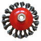 Wheel brush 115mm steel flex Wheel brush 115mm steel flex