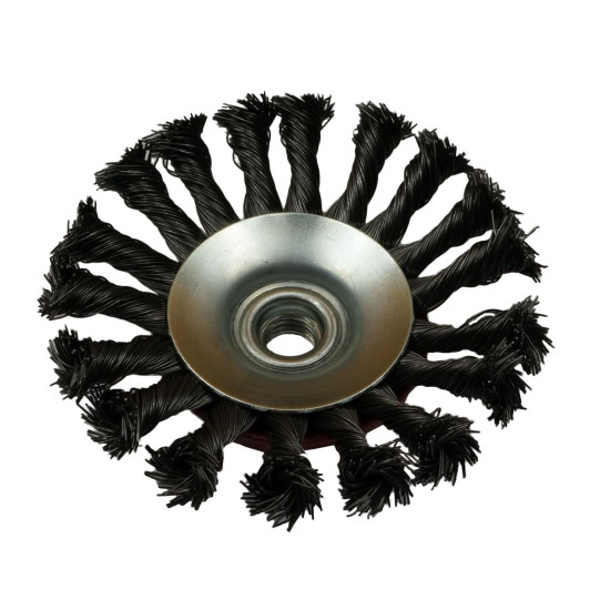 Wheel brush 115mm steel flex Wheel brush 115mm steel flex