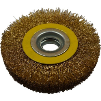 Щетка дисков. 100x16мм латунь