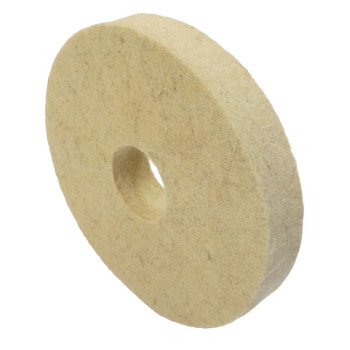 Pulējamais disks 125x20x32mm, filcs, pelēks