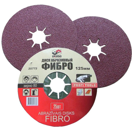 Disku komplekts fibro P80 25gb