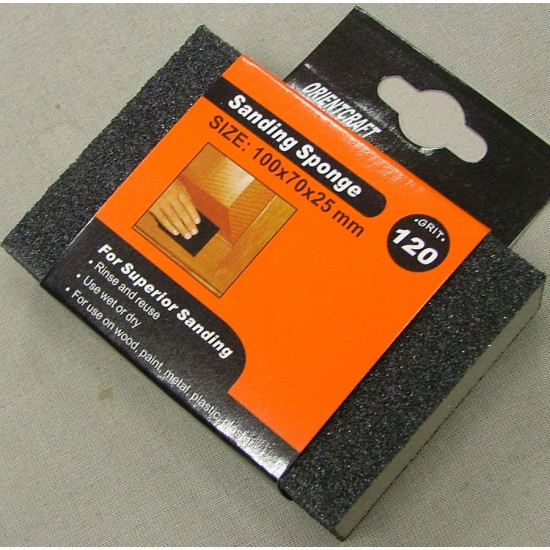 Sanding sponge 100*70*25 p40